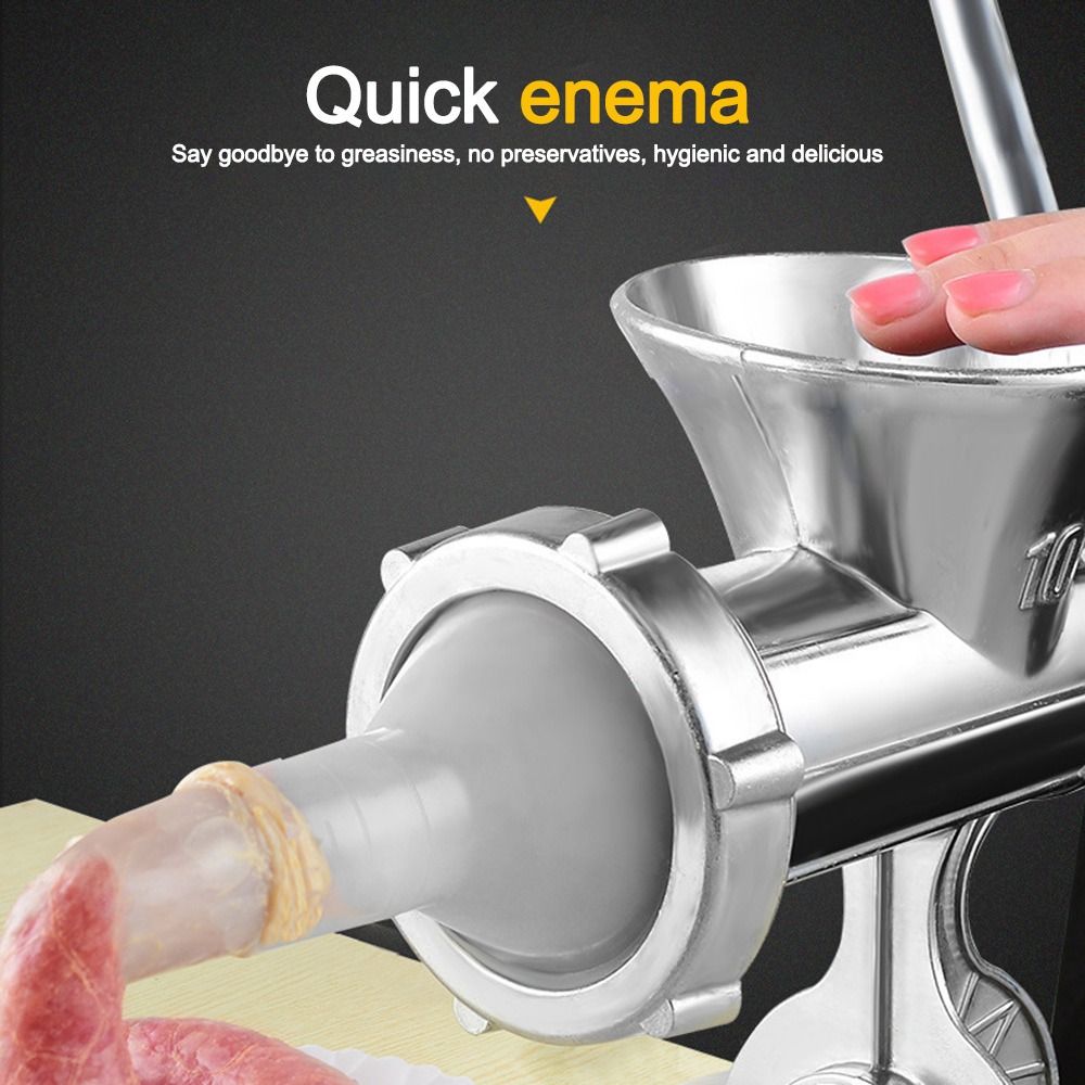 Kitchen Hand Gadgets - Ruimtebesparende handmatige gehaktmolen, multifunctionele worstvuller, vleesmixer,