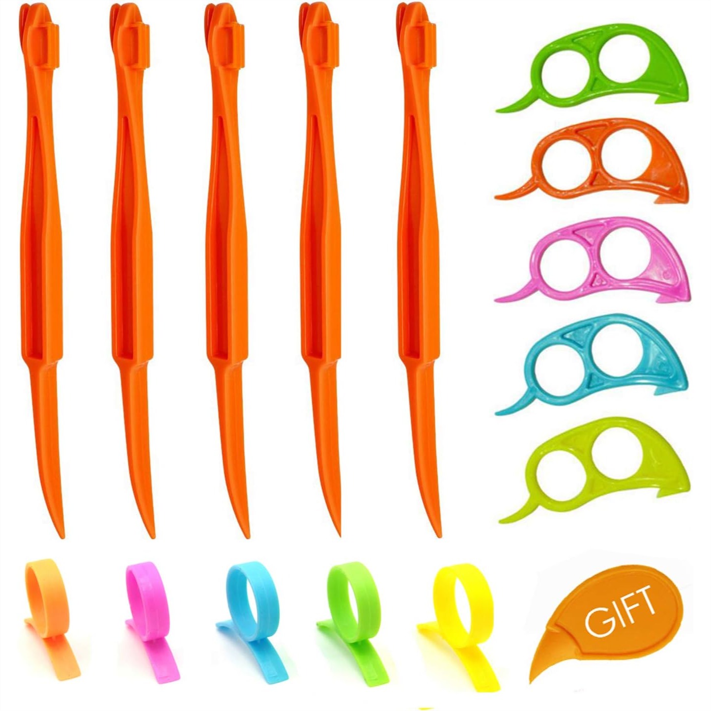 Kitchen Gadgets Images - Sinaasappelschillerset Easy Open Citrus Lemon Cutter