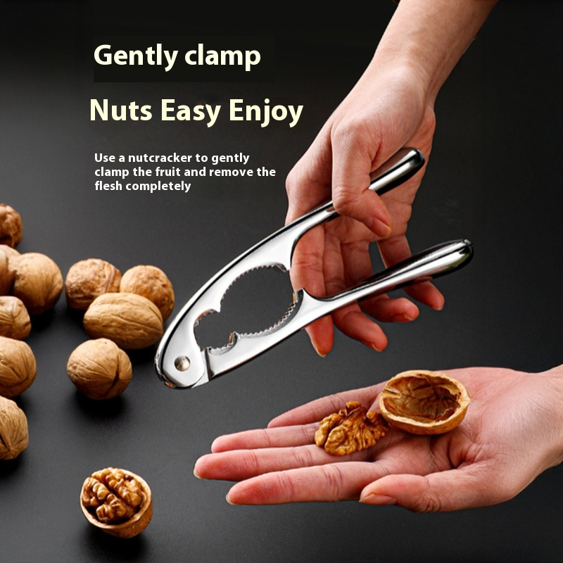 Quality Kitchen Gadgets - Handmatige notenkraker van roestvrij staal Keukengadgets
