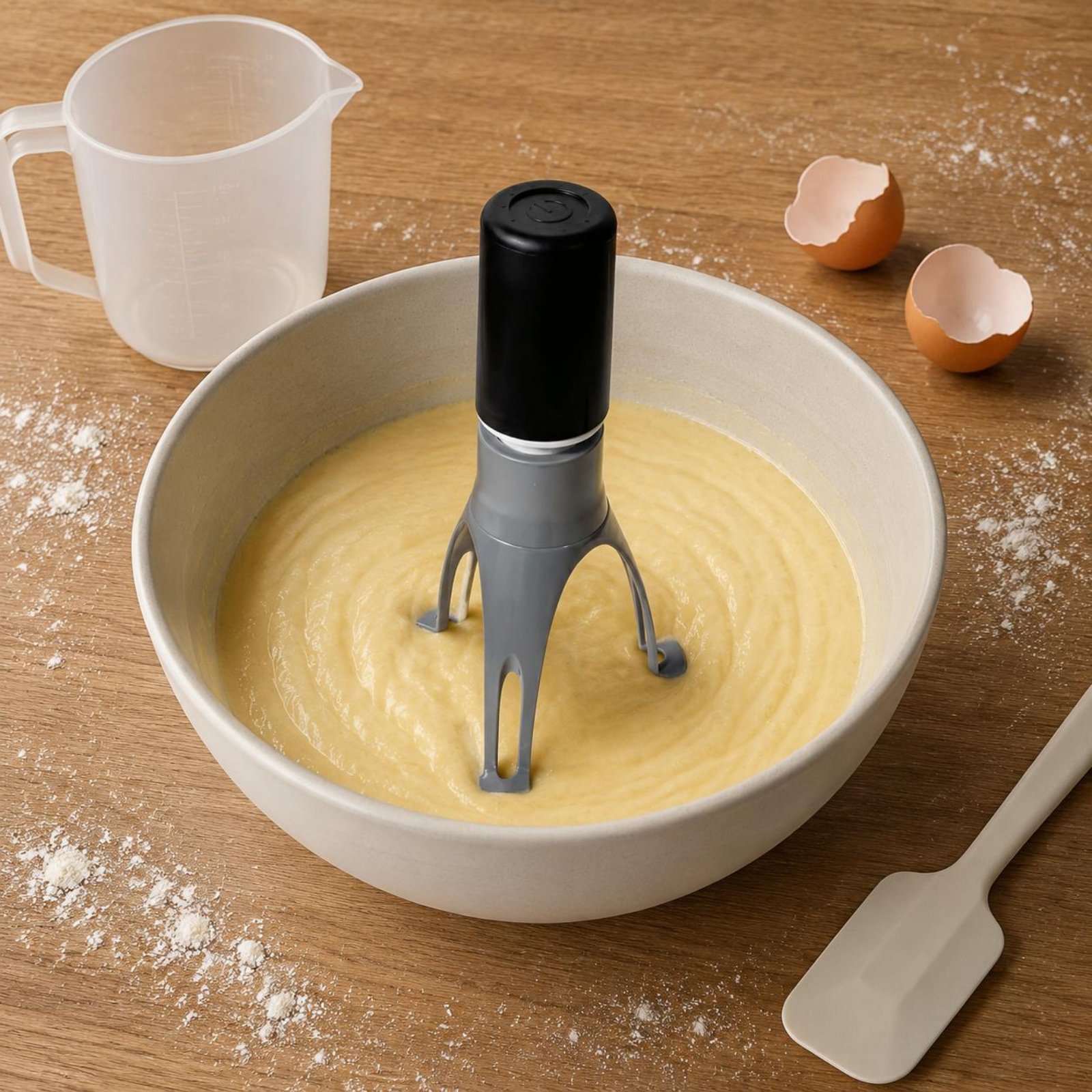 Healthy Kitchen Gadgets - Automatische Driehoekige Roerder - Handsfree Elektrische