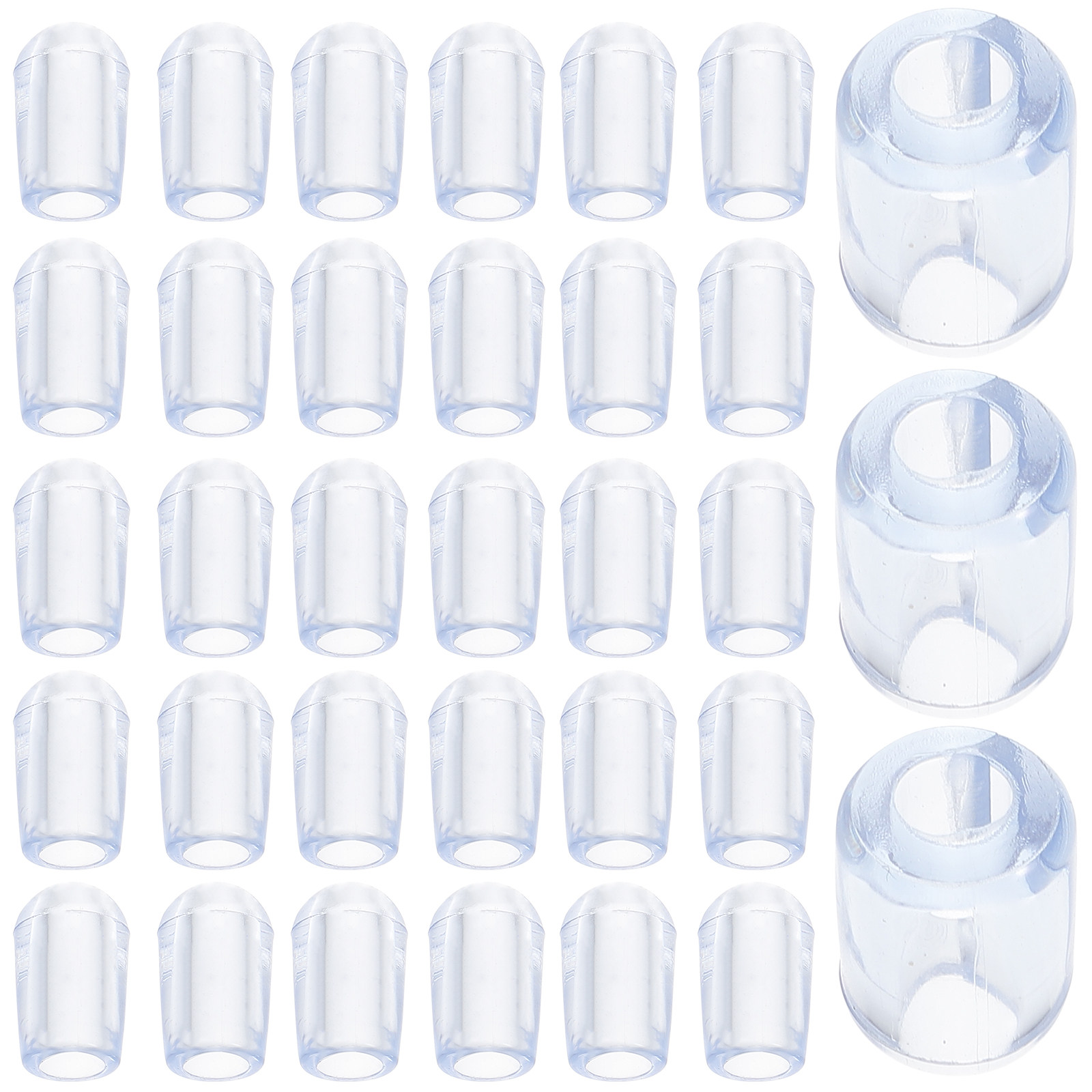 Kitchen Gadgets Wholesale - 80 stuks gootsteengootsteenvoeten kunststof transparant vervangend