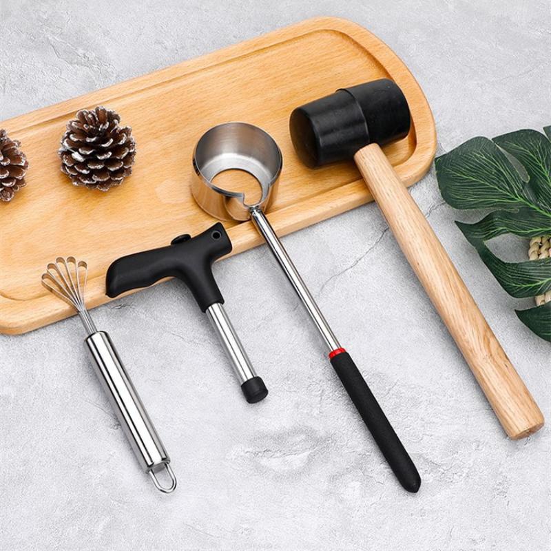 Kitchen Hand Gadgets - Hammer Kokosnootbreker Keukengadgets voor vers kokoswater