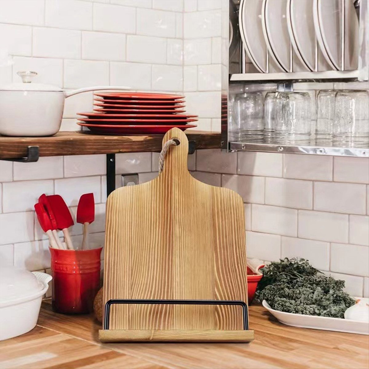 Kitchen Gadgets Gift Ideas - [CLOS] Kookboekstandaard Phablets Tablethouder Boekenstandaard voor