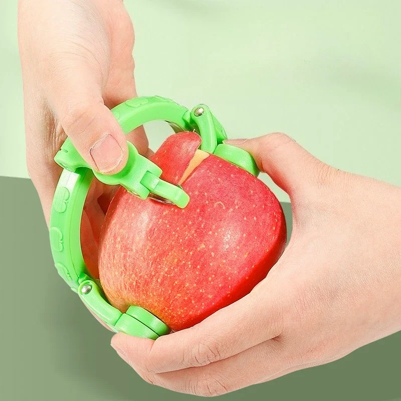 Kitchen Gadgets Gift Ideas - Fruit- en groentegereedschap Handheld roterende dunschiller