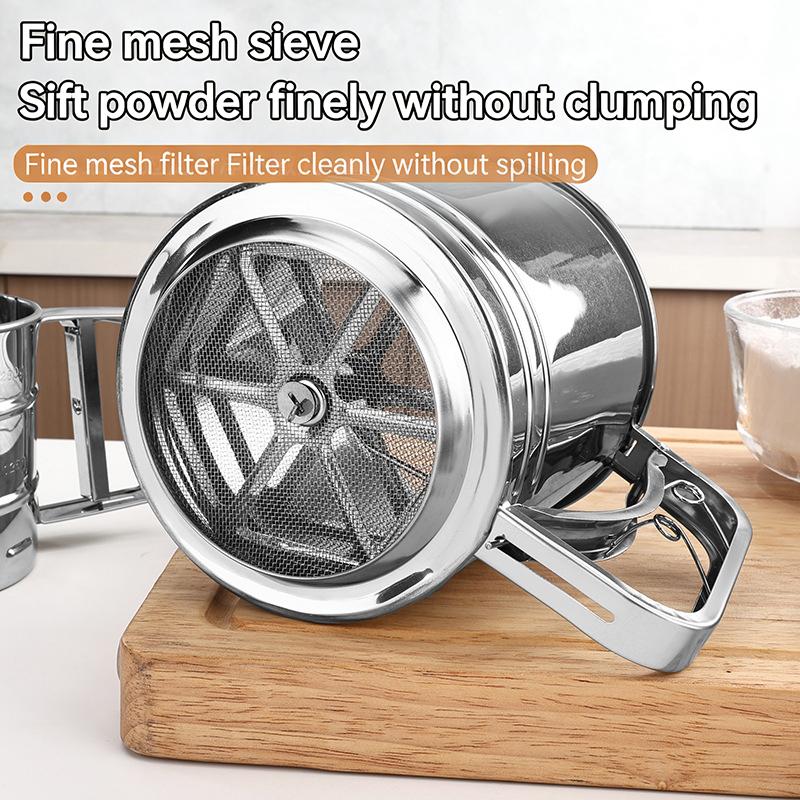 Roestvrijstalen Zeefbeker Poed - Kitchen Hand Gadgets recensie en prijs