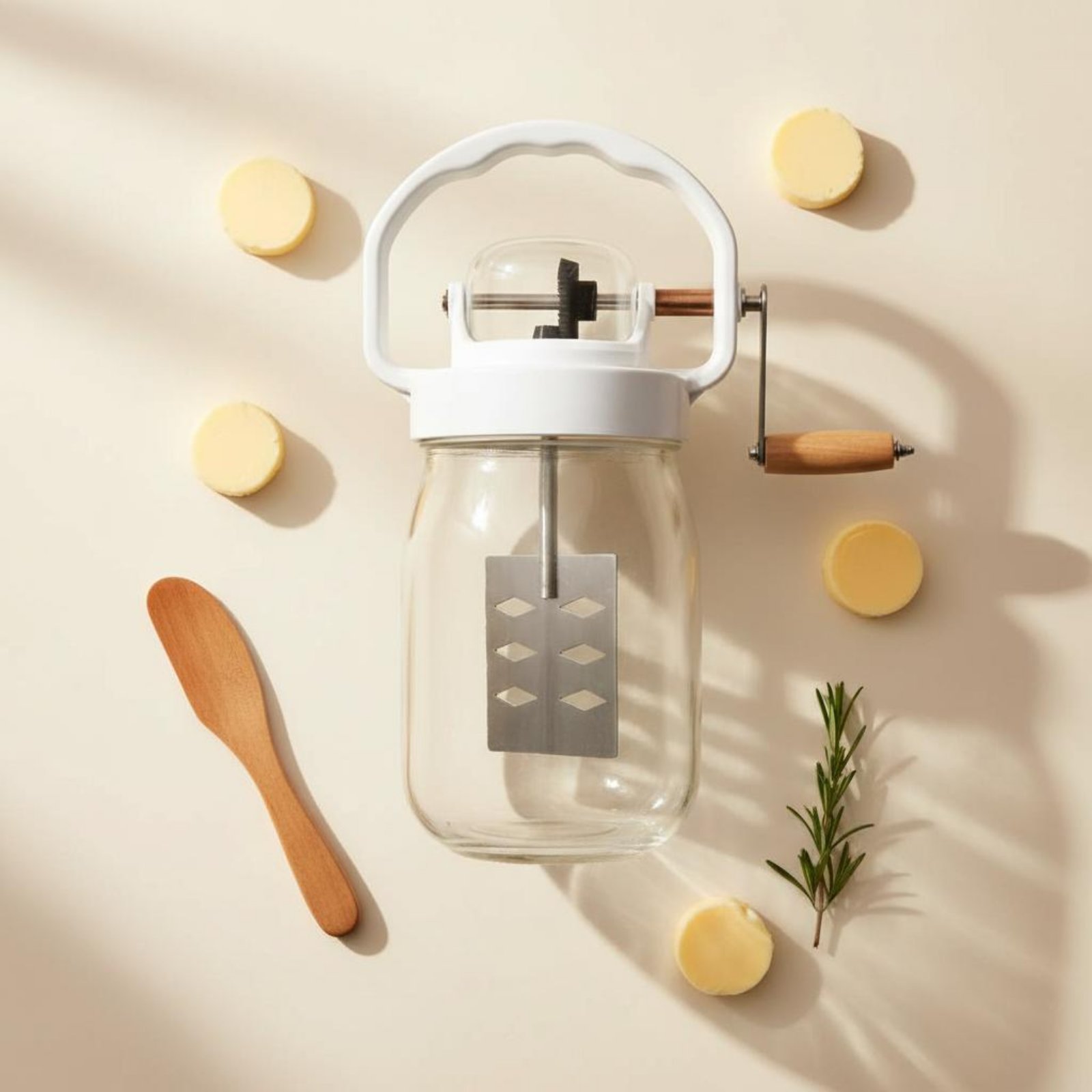 Handmatige boterkarnton Gemakk - Kitchen Hand Gadgets recensie en prijs