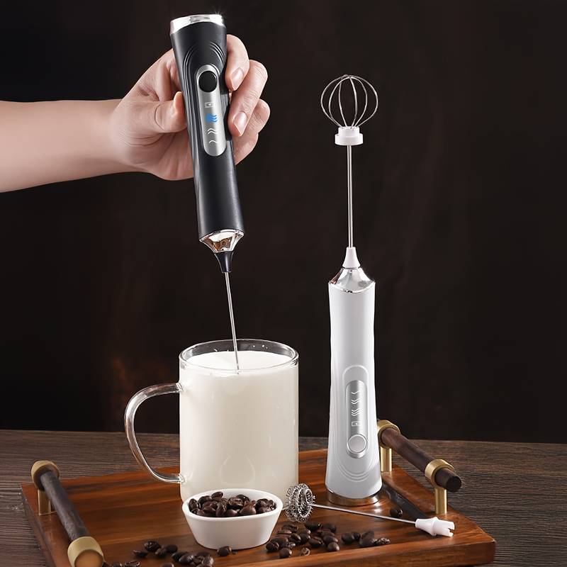 Elektrische Melkopschuimer + E - Healthy Kitchen Gadgets recensie en prijs