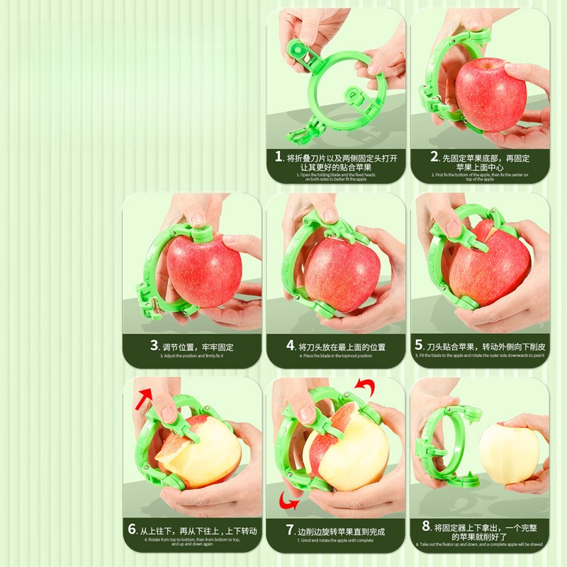 Handheld roterende appelschill - Kitchen Gadgets Gift Ideas recensie en prijs