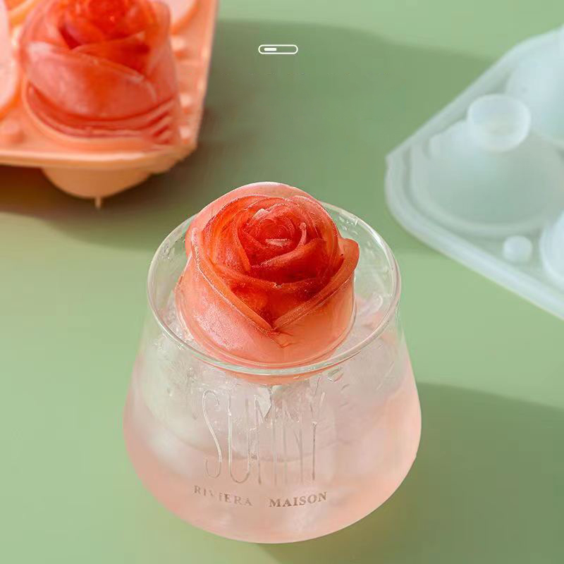 3D Rose Ice Mallen 4 Gaten Ijs - Quality Kitchen Gadgets recensie en prijs