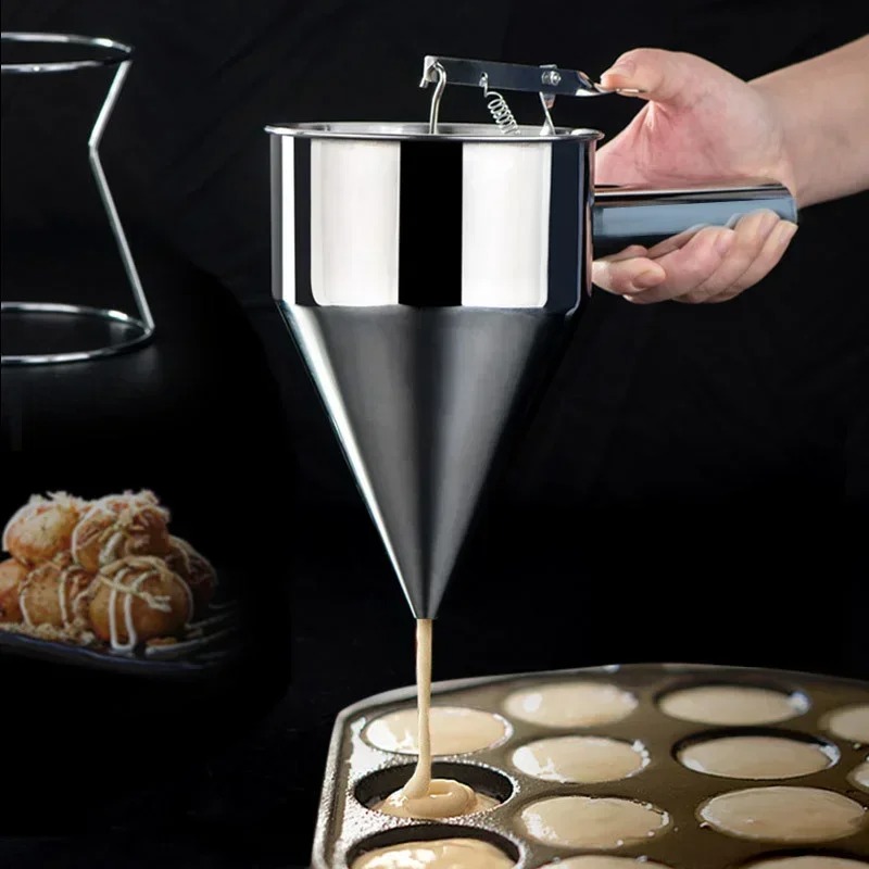 600/1200ML RVS vloeistof trech - Quality Kitchen Gadgets recensie en prijs
