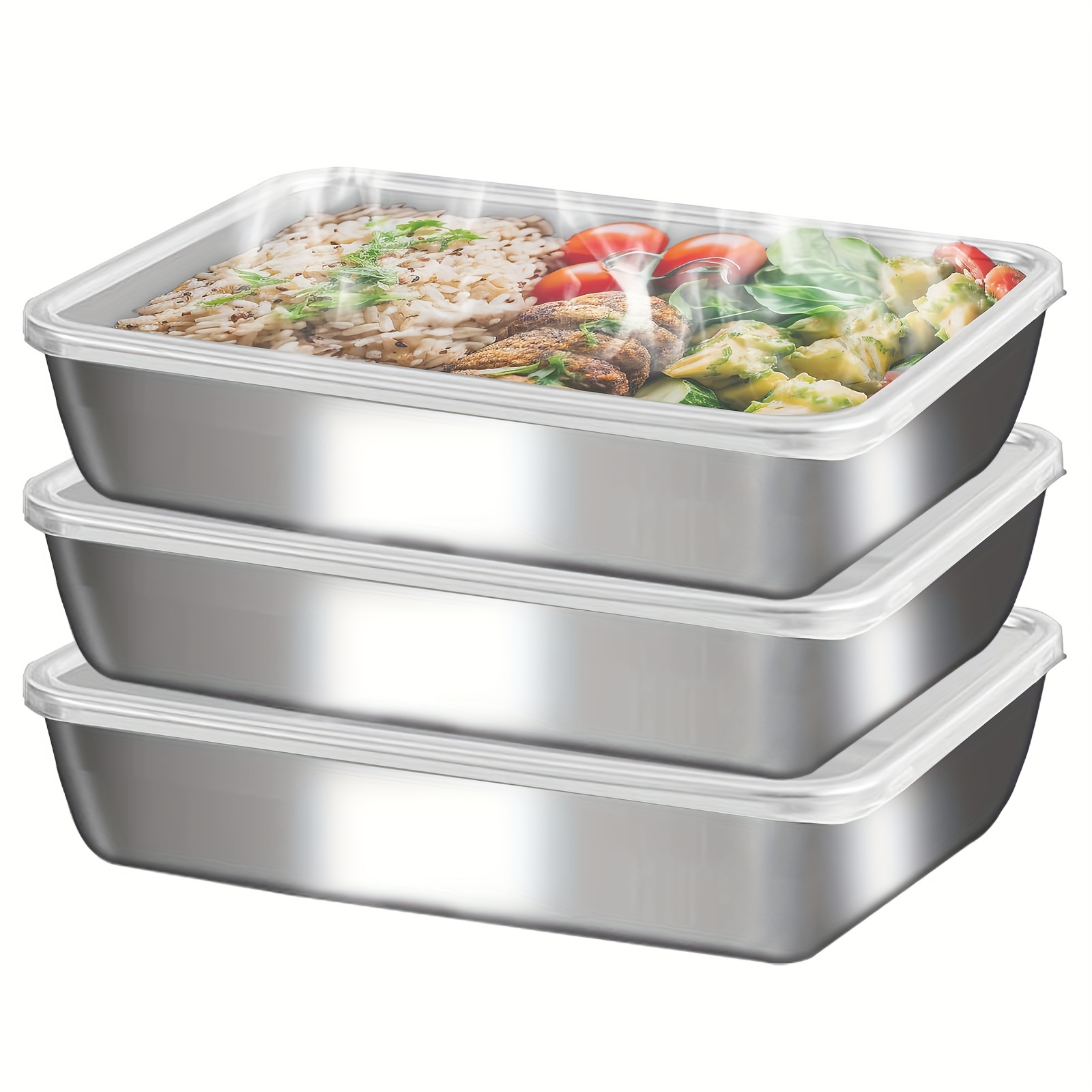 3-delige RVS voedselcontainers - Kitchen Gadgets Wholesale recensie en prijs