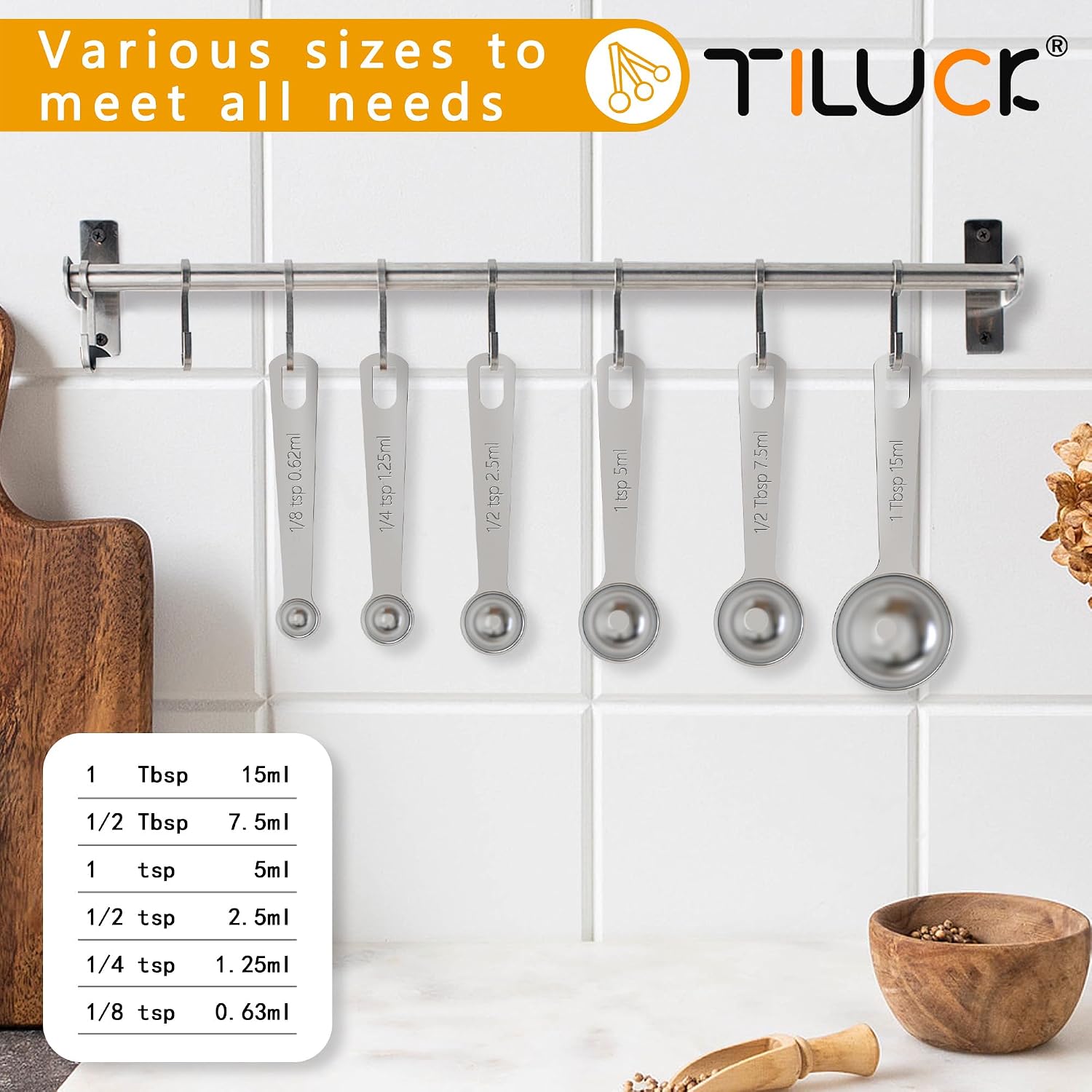 Set maatschepjes van roestvrij - Kitchen Gadgets Images recensie en prijs