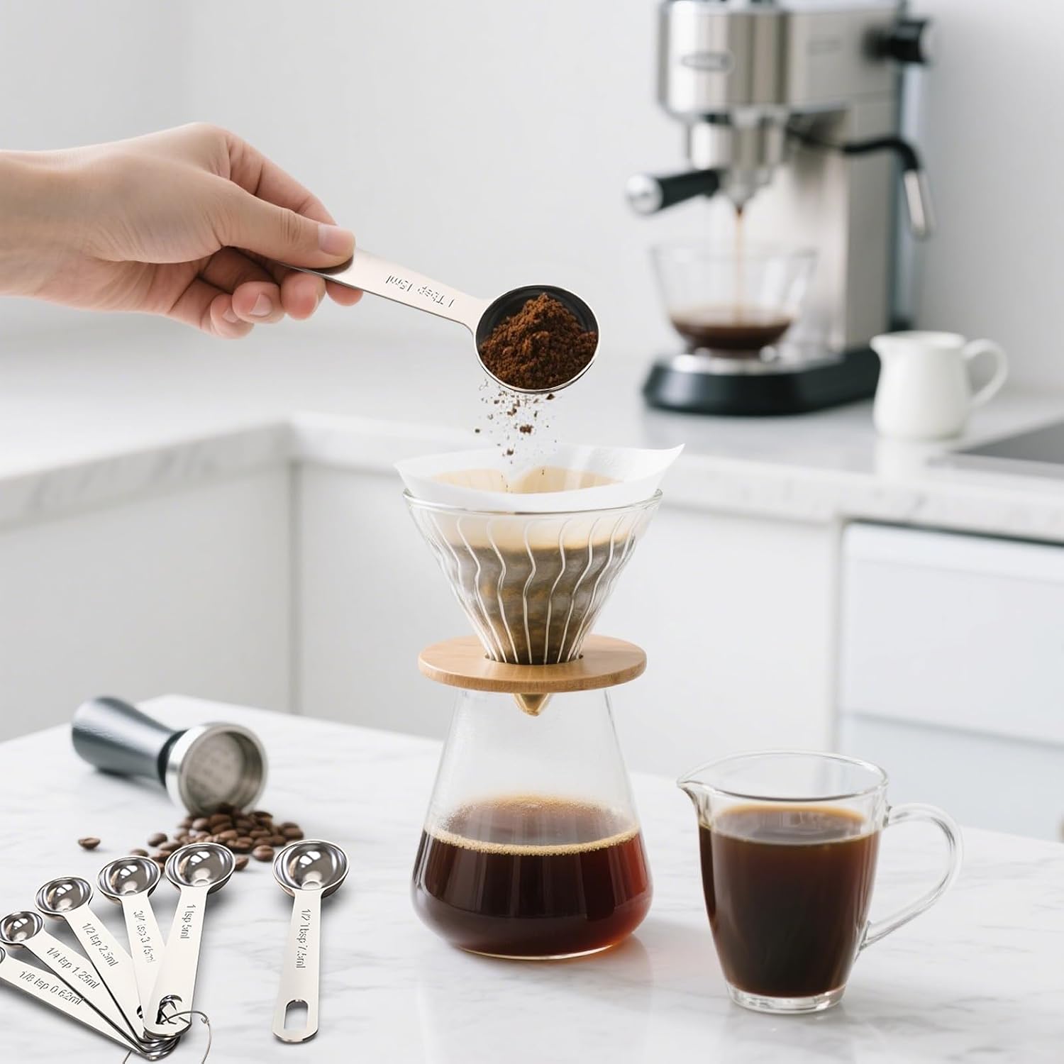 Set maatschepjes van roestvrij - Kitchen Gadgets Images recensie en prijs