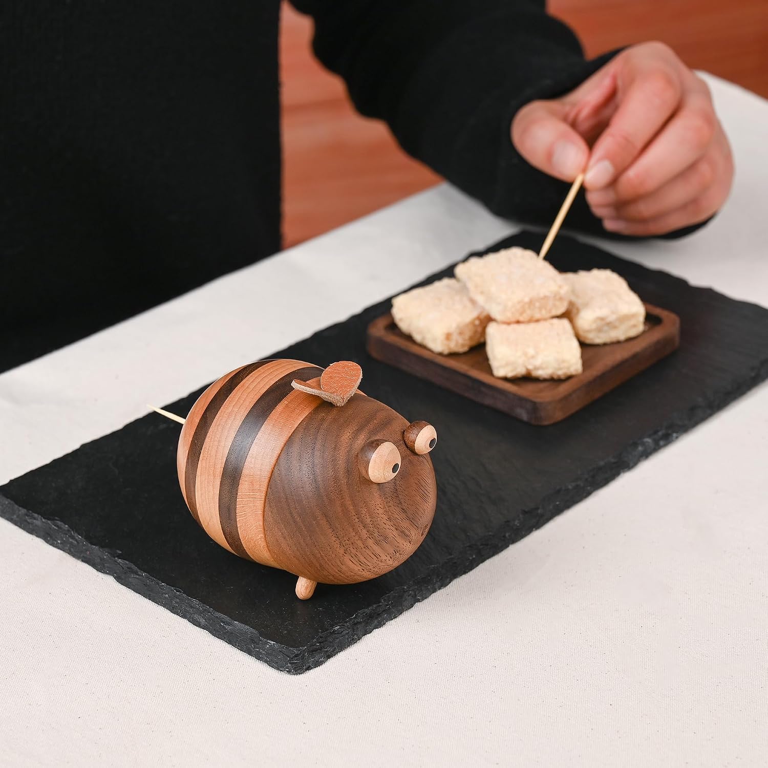 Bijen-tandenstokerhouder met 1 - Kitchen Gadgets Images recensie en prijs