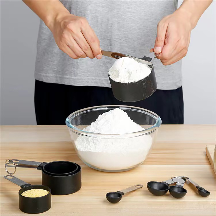 4PCS/8PCS plastic maatbeker Le - Healthy Kitchen Gadgets recensie en prijs
